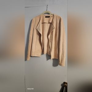 FAUX SUEDE JACKET